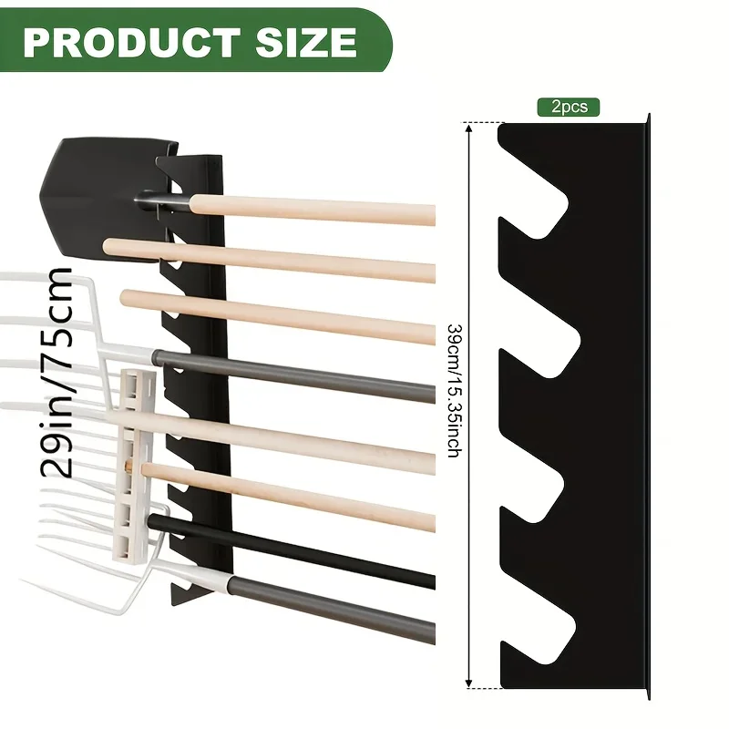 Gardening Tools Spade - حامل أدوات حدائق معدني متين مع