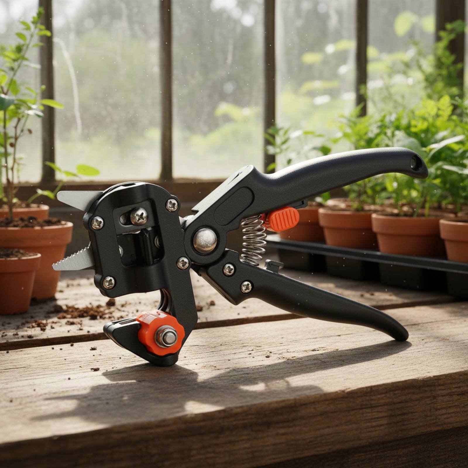 Pruning Shears - مقص تقليم وتلقيح 2 في 1