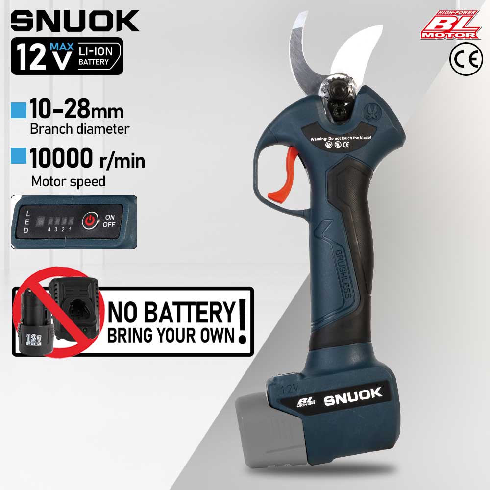 Gardening Tools Battery Powered - مقص تقليم كهربائي بدون فرشاة 12
