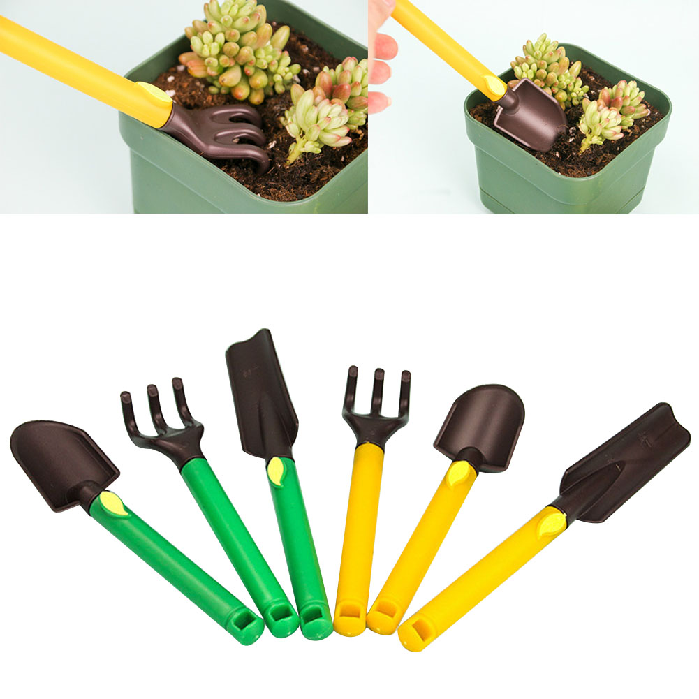 Gardening Tools Kit For Kids - 3 قطعة مجموعة أدوات البستنة للأطفال