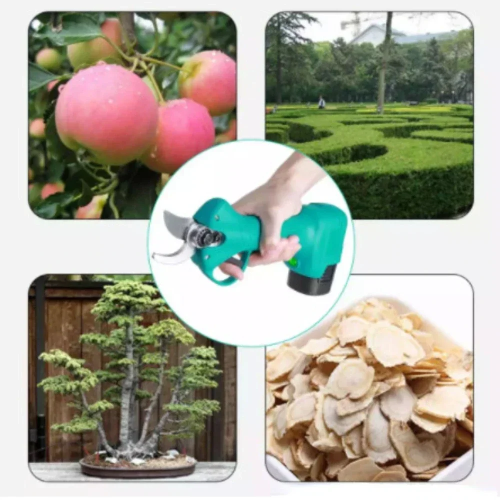 16.8 فولت فرش مقصات التقليم ال - مراجعة Gardening Tools Battery Powered وسعره