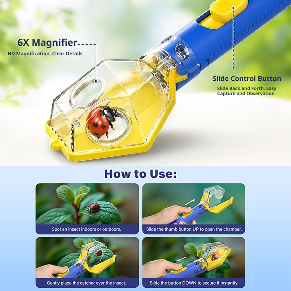 أداة محمولة لصيد وفحص الحشرات  - مراجعة Gardening Tools Kit For Kids وسعره