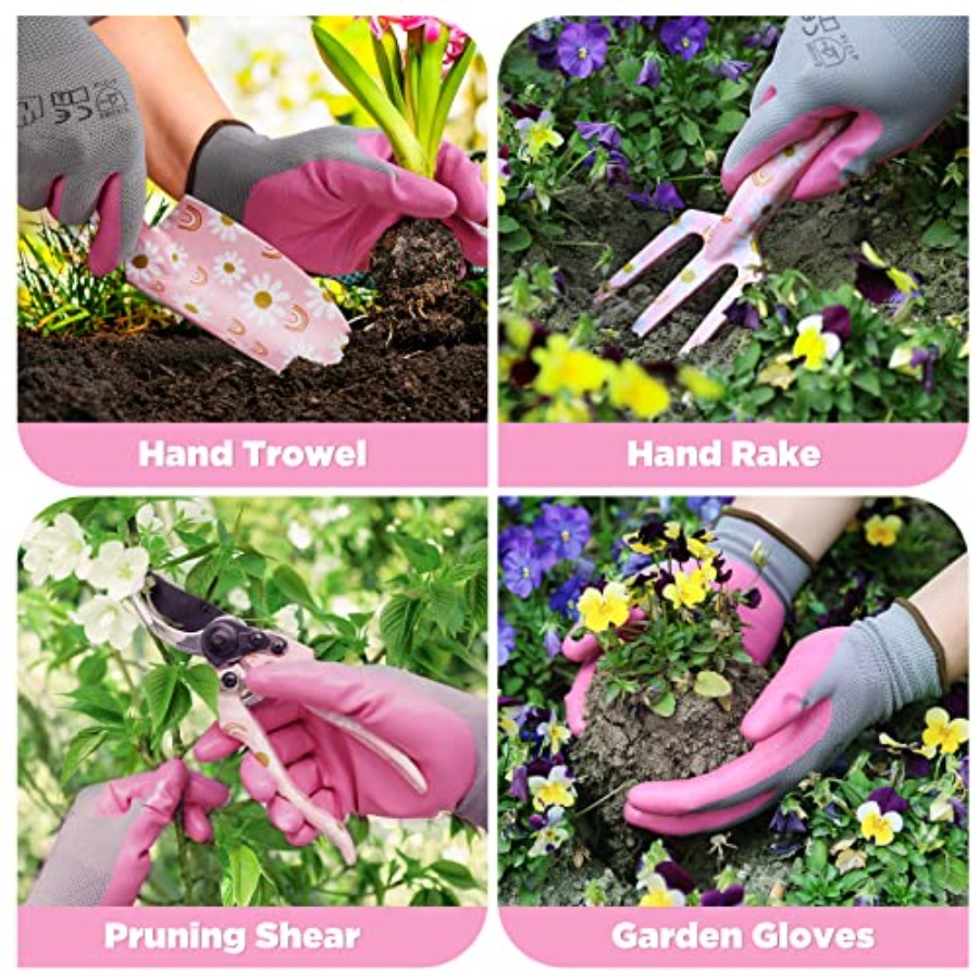 5 قطع من أدوات الحدائق، مجموعة - مراجعة Gardening Tools Women وسعره