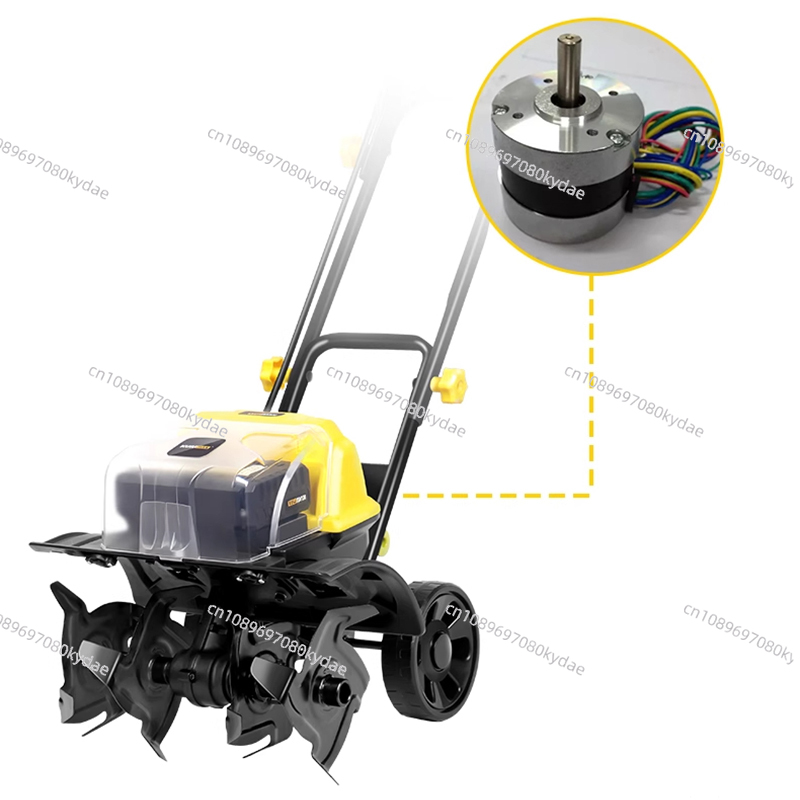 محراث دوار صغير يعمل ببطارية ل - مراجعة Gardening Tools Battery Powered وسعره