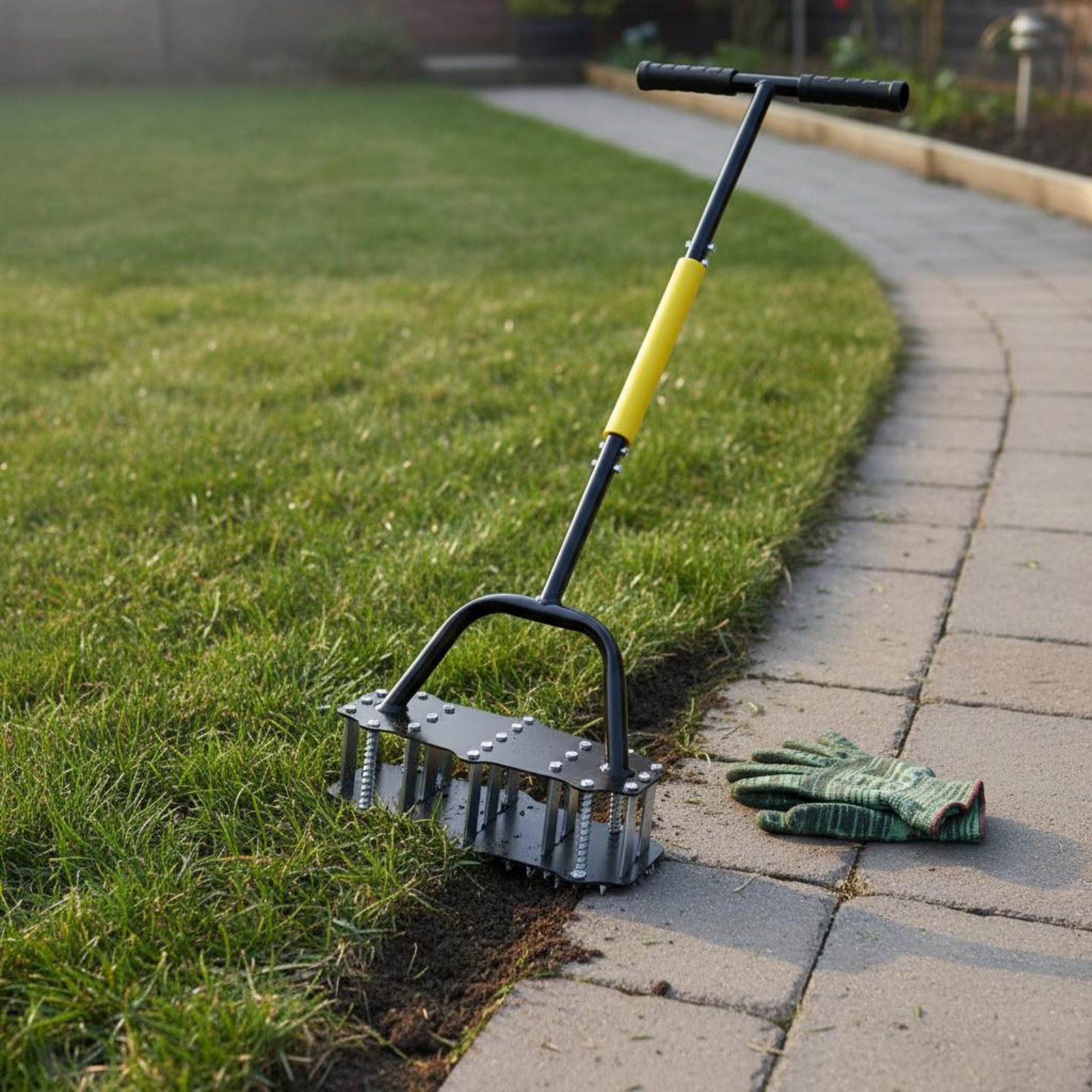 أداة تحديد حواف العشب اليدوية  - مراجعة Gardening Tools Spade وسعره