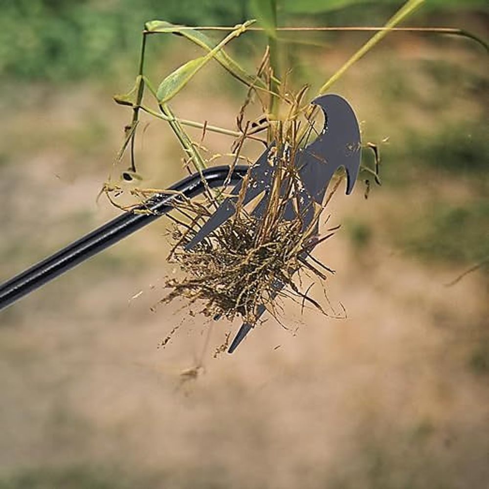 4 أسنان - أداة إزالة الأعشاب ا - مراجعة Gardening Tools For Weeds وسعره