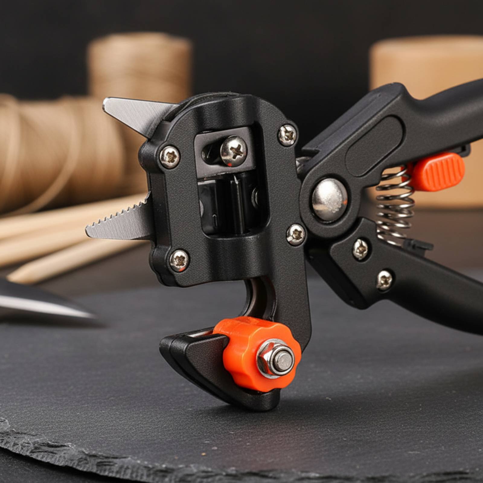 مقص تقليم وتلقيح 2 في 1 لأشجار - مراجعة Pruning Shears وسعره
