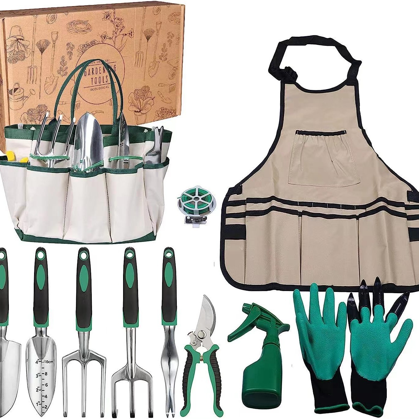 طقم أدوات حدائق من 11 قطعة مصن - مراجعة Gardening Tools Spade وسعره