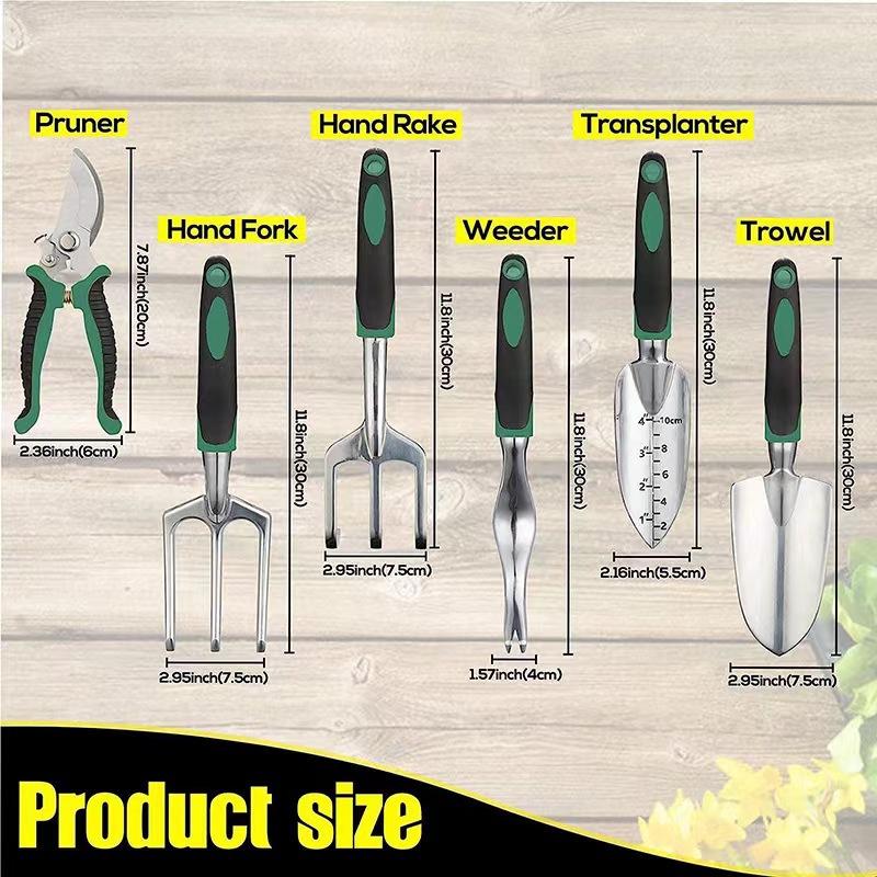 طقم أدوات حدائق من 11 قطعة مصن - مراجعة Gardening Tools Spade وسعره