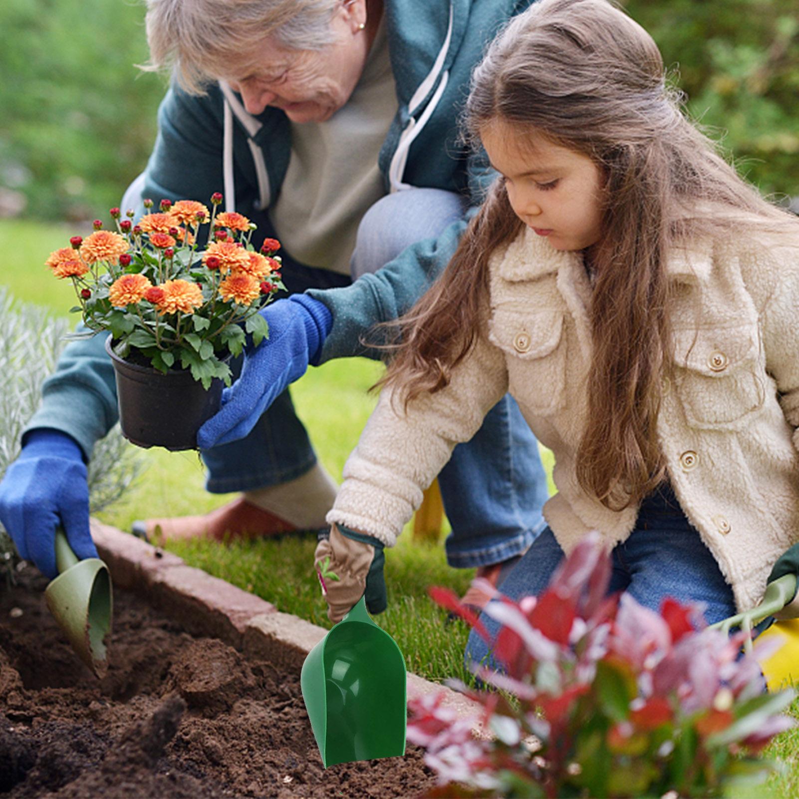 مجرفة حدائق كبيرة السعة مع مقب - مراجعة Gardening Tools Spade وسعره
