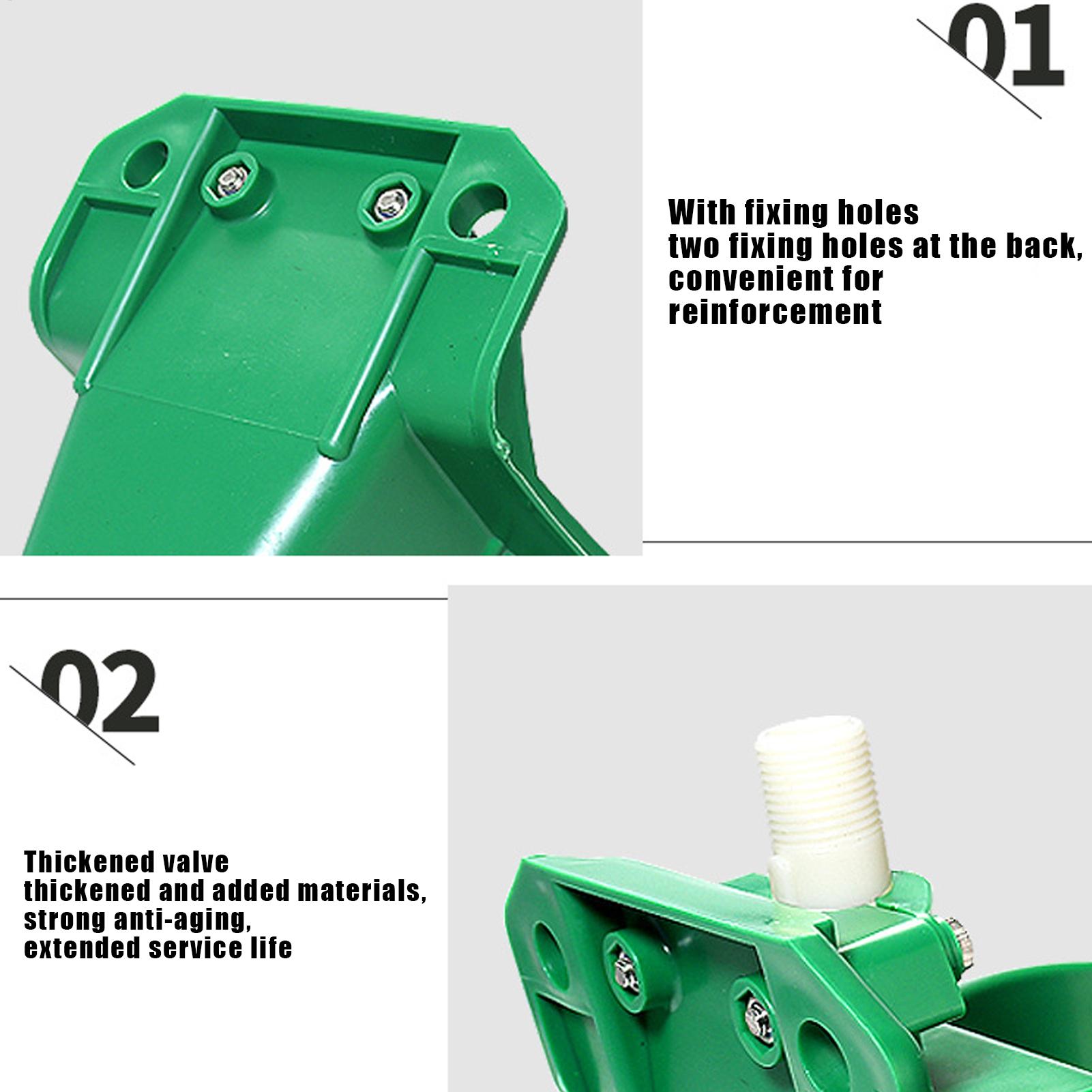 وعاء شرب ماء للخيول مع صمام نح - مراجعة Gardening Tools Women وسعره