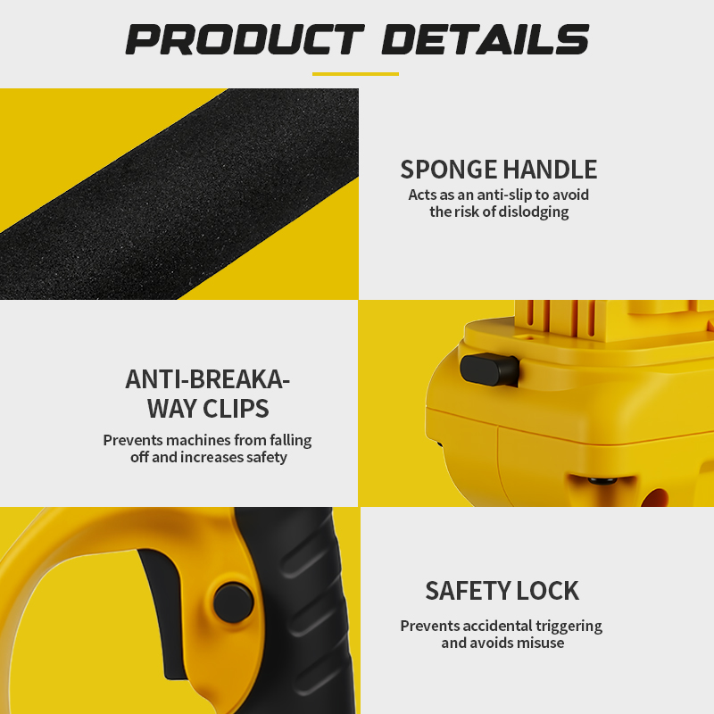 منشار كهربائي بدون فرش 6 بوصة  - مراجعة Gardening Tools Spade وسعره