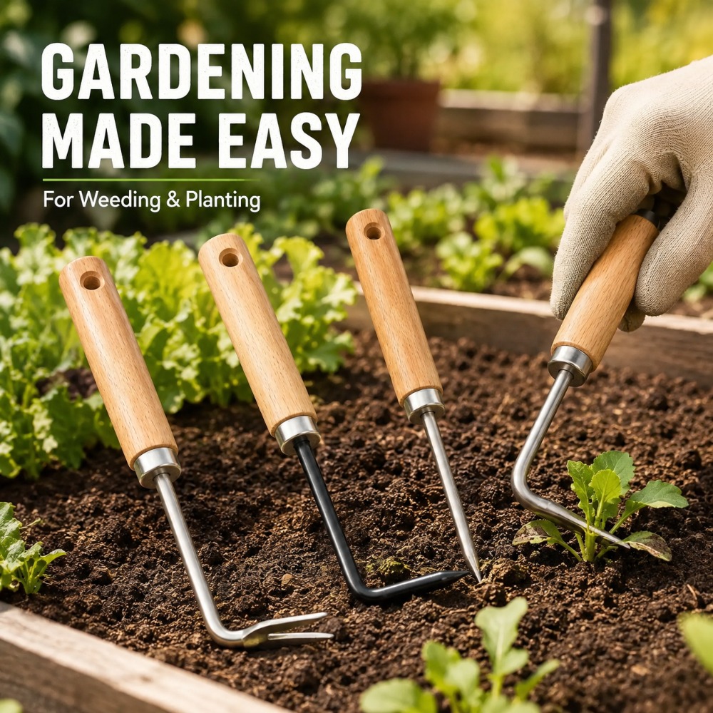 أداة إزالة الأعشاب متعددة الوظ - مراجعة Gardening Tools Spade وسعره