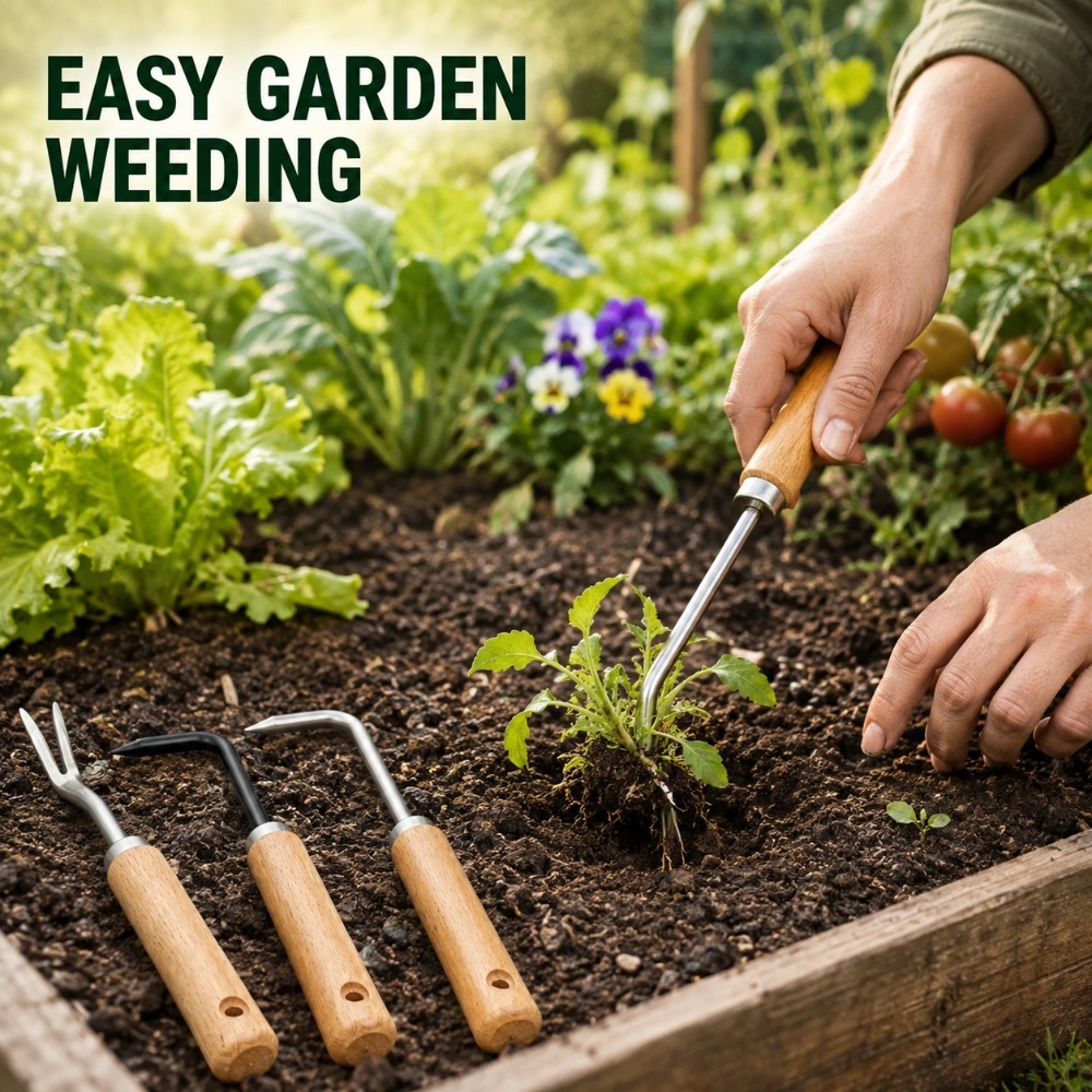 أداة إزالة الأعشاب متعددة الوظ - مراجعة Gardening Tools Spade وسعره