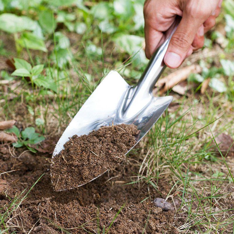 مجرفة صغيرة جديدة من الفولاذ ا - مراجعة Gardening Tools Spade وسعره