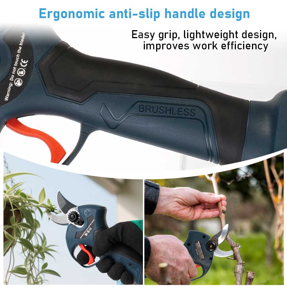 مقص تقليم كهربائي بدون فرشاة 1 - مراجعة Gardening Tools Battery Powered وسعره