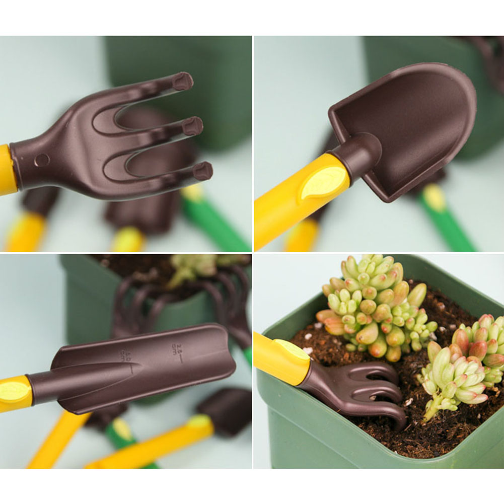 3 قطعة مجموعة أدوات البستنة لل - مراجعة Gardening Tools Kit For Kids وسعره